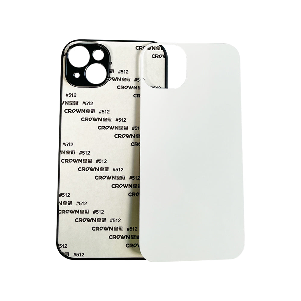 iPhone 14+ Sublimation Phone Case - Black Rubber